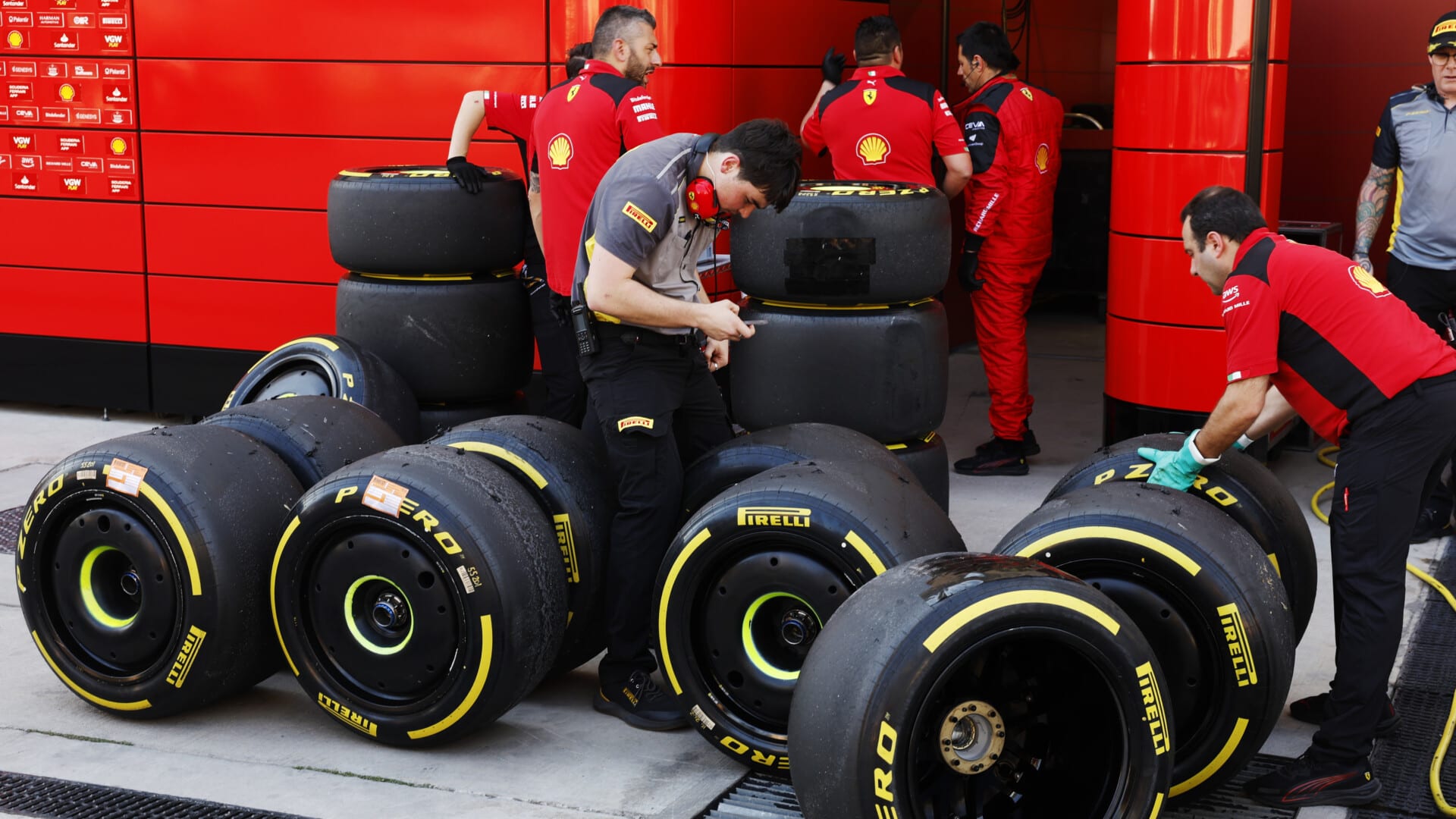 2023 Saudi Arabia Grand Prix Tyre Compounds Ferrari