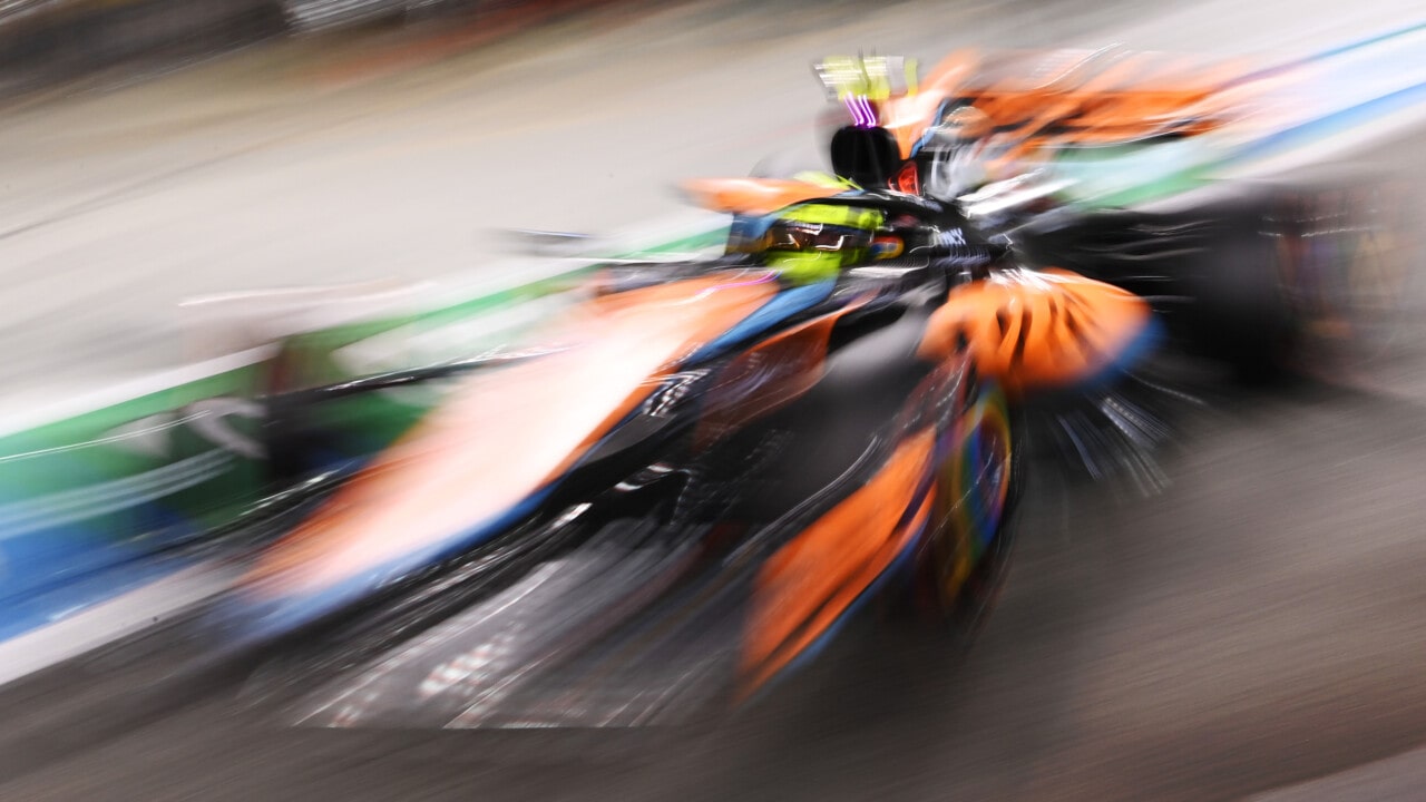 Lando Norris, Mclaren Mcl60 Lando Norris, McLaren MCL60 - 2023 Bahrain Grand Prix