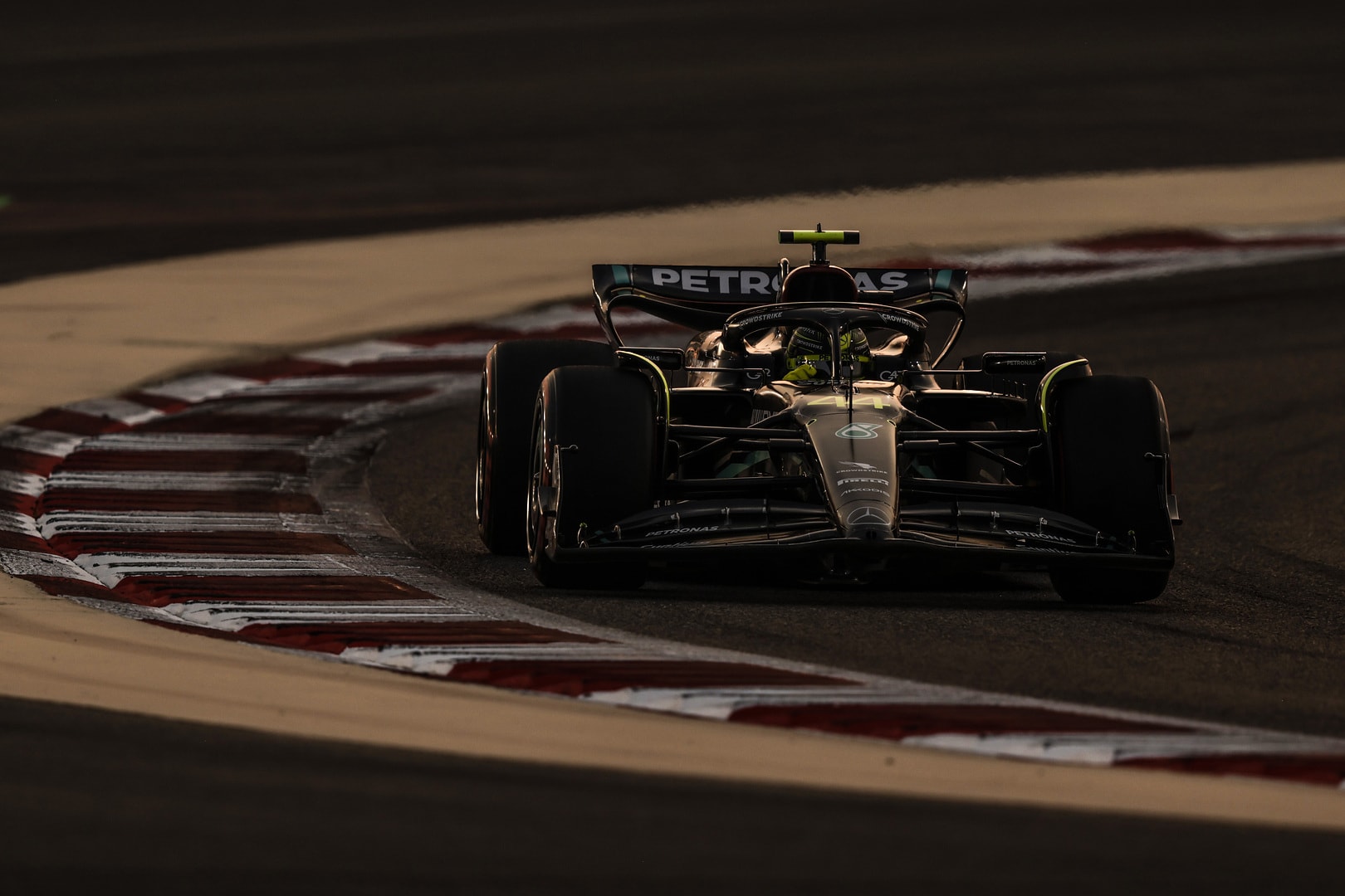 2023 Bahrain Grand Prix, Sunday - Lewis Hamilton (Mercedes)