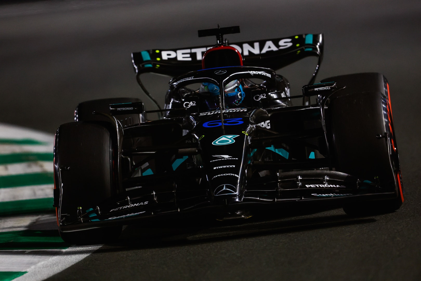 George Russell Leads Mercedes Recovery In Jeddah