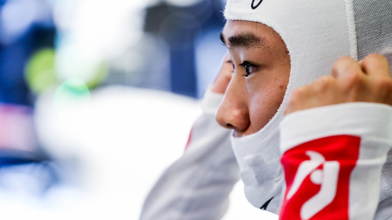 MELBOURNE, AUSTRALIA - APRIL 01: Yuki Tsunoda of Scuderia AlphaTauri and Japan during qualifying ahead of the F1 Grand Prix of Australia at Albert Park Grand Prix Circuit on April 01, 2023 in Melbourne, Australia. (Photo by Peter Fox/Getty Images) // Getty Images / Red Bull Content Pool // SI202304010280 // Usage for editorial use only //