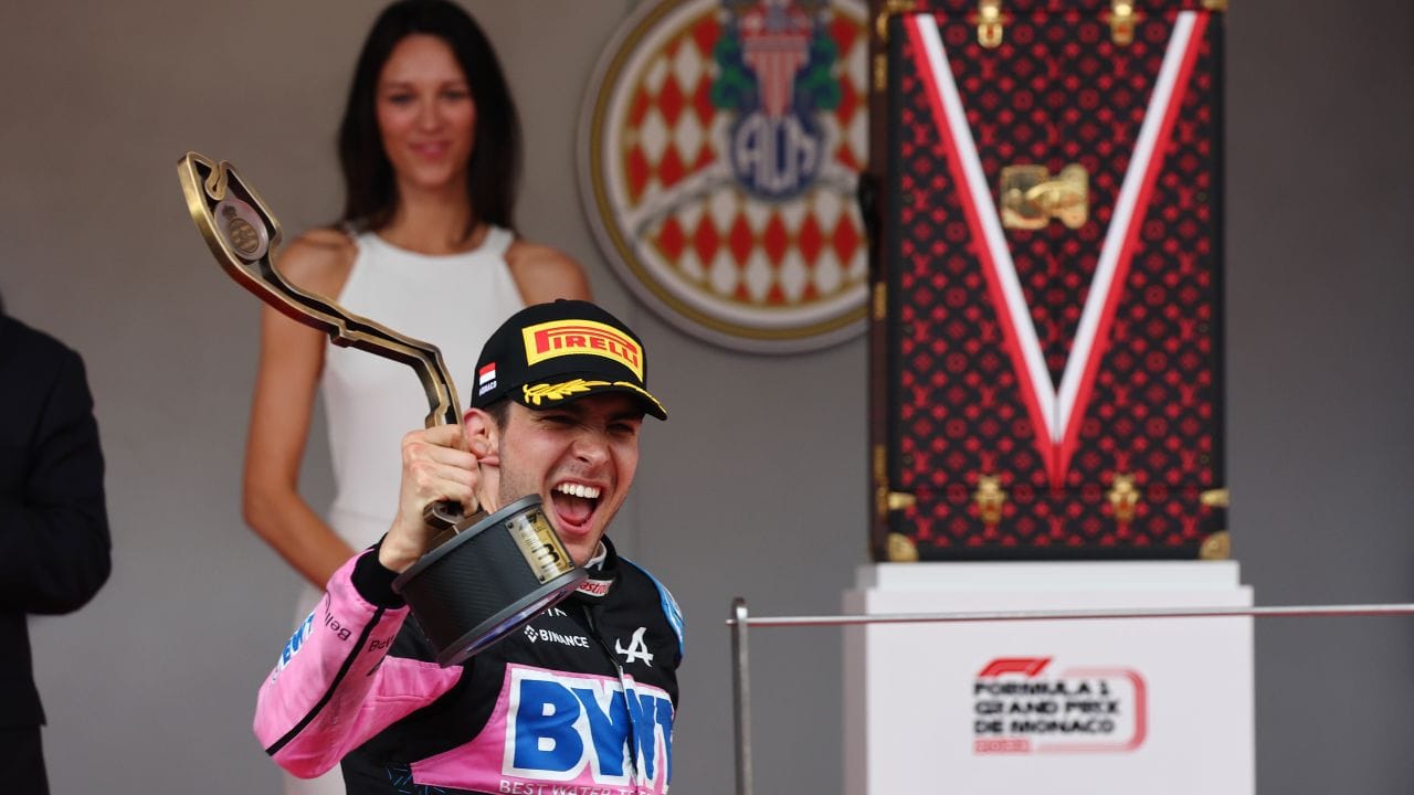 Memorable Monaco Podium For Esteban Ocon F1 News