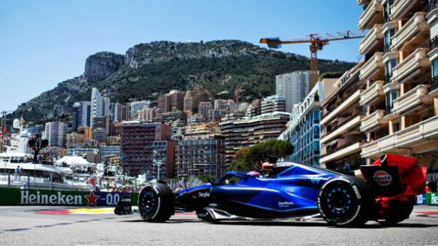 Costly Crash For Alex Albon In Monaco FP1