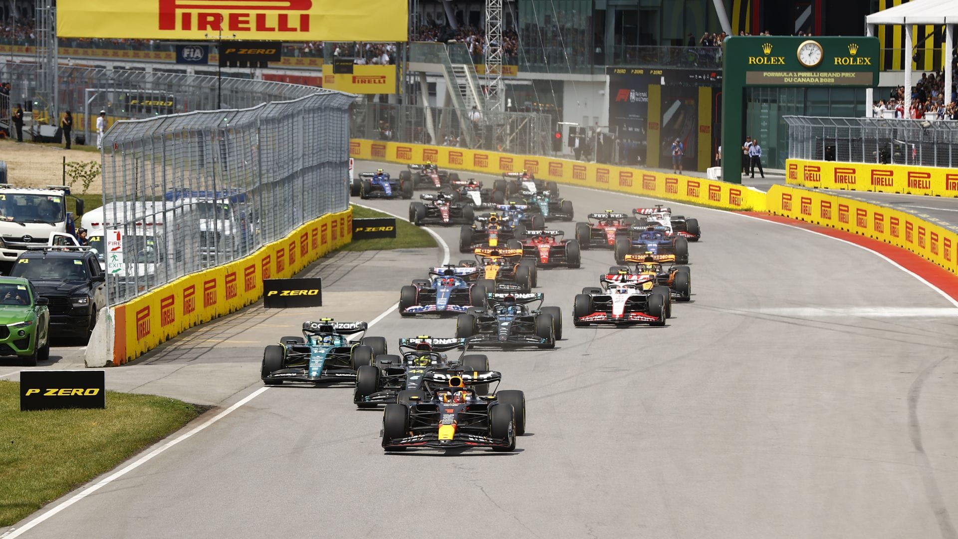 2023 Canadian Grand Prix - Sunday Tyre Analysis - Race Start