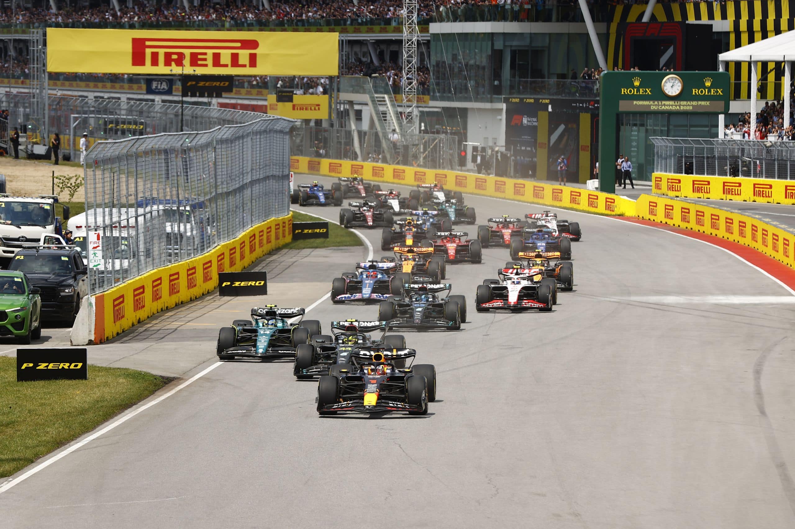 2023 Canadian Grand Prix - Sunday Tyre Analysis - Race Start