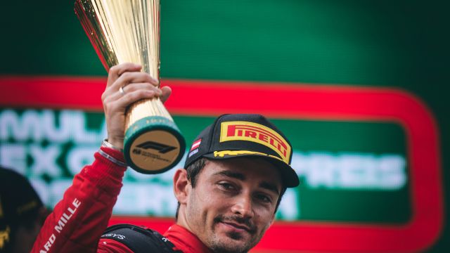 Charles Leclerc Claims Ferrari's 800th F1 Podium