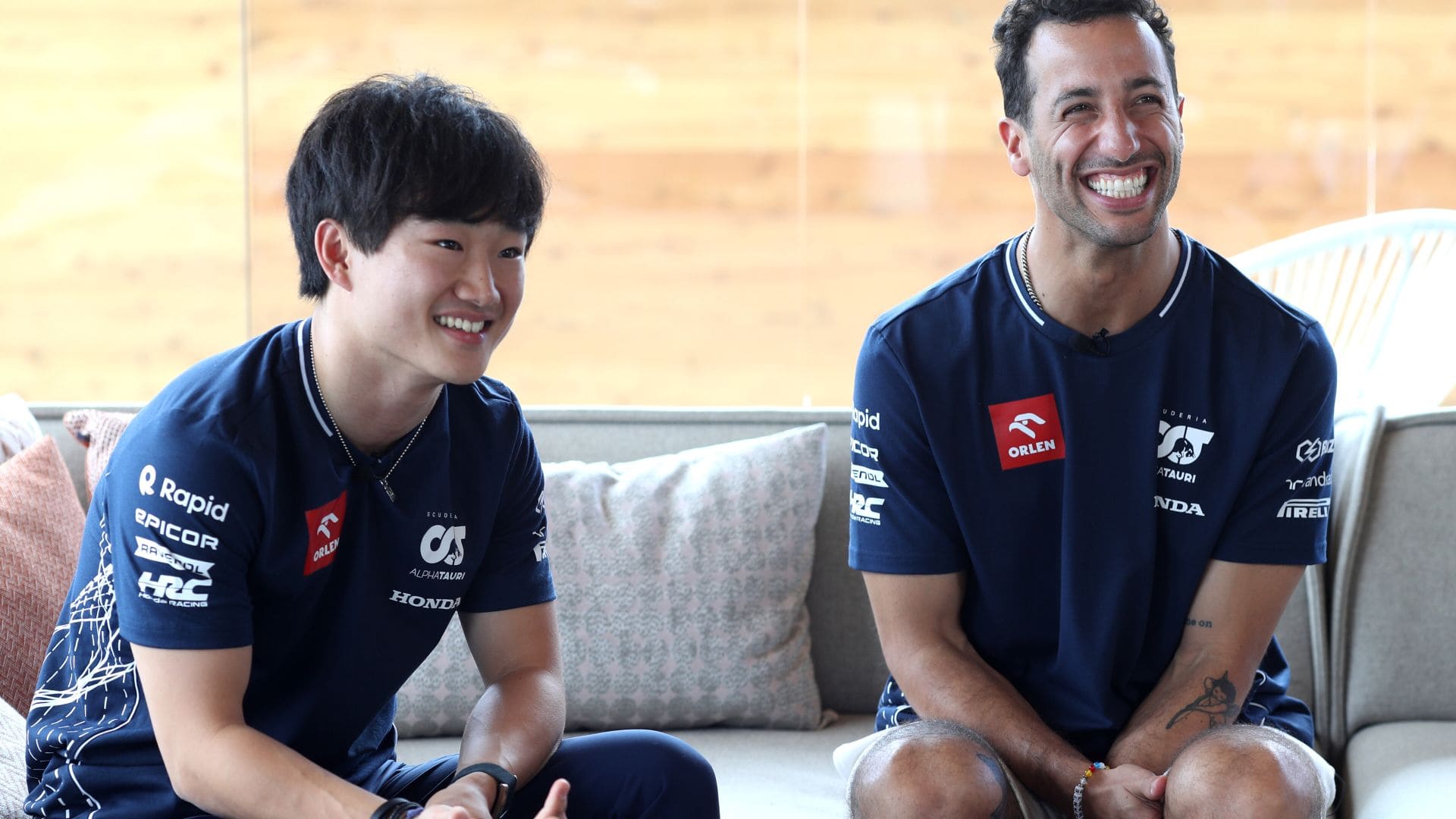 Yuki Tsunoda Coming Under Pressure From Revitalised Daniel Ricciardo