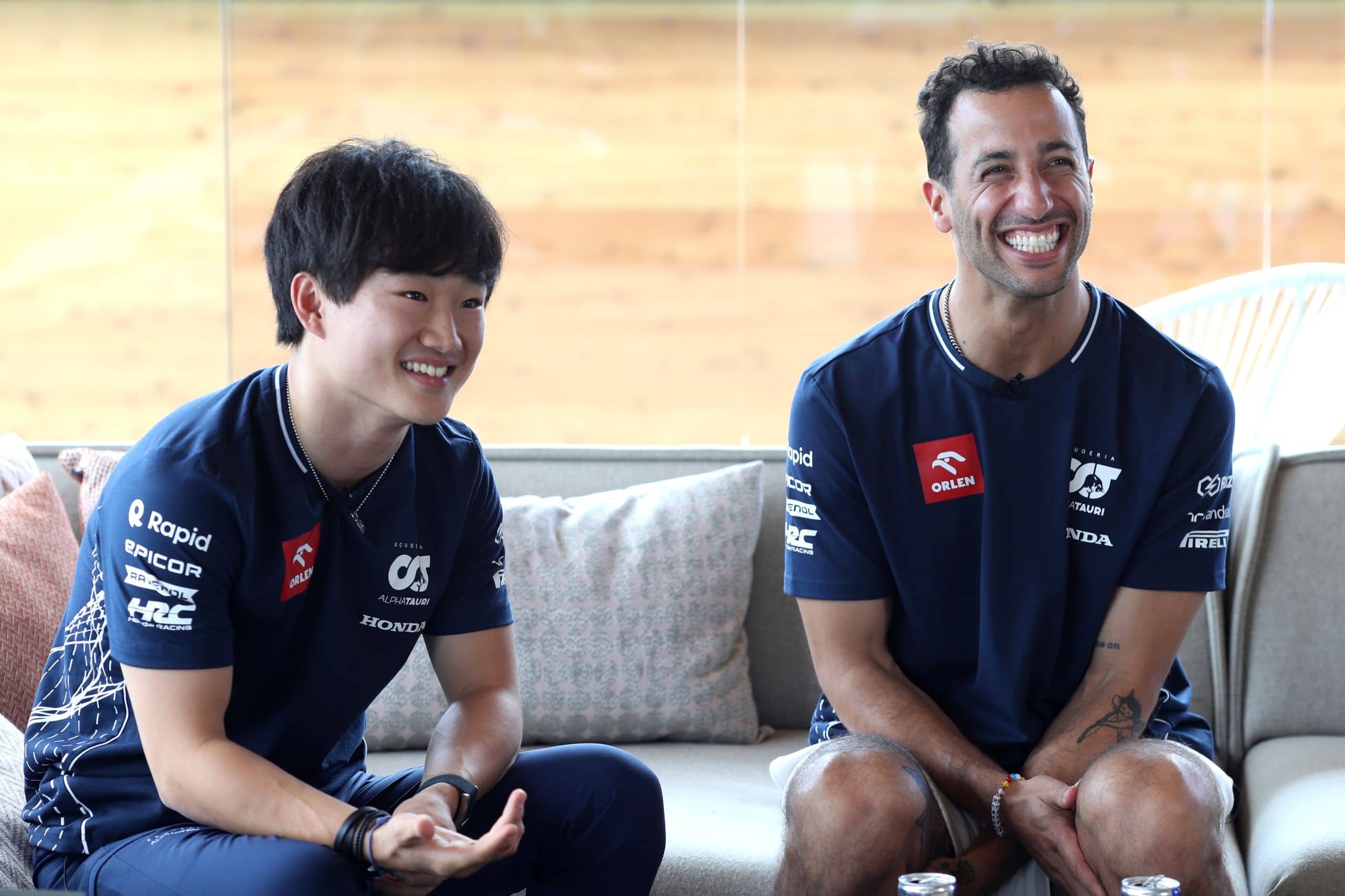 Yuki Tsunoda Coming Under Pressure From Revitalised Daniel Ricciardo