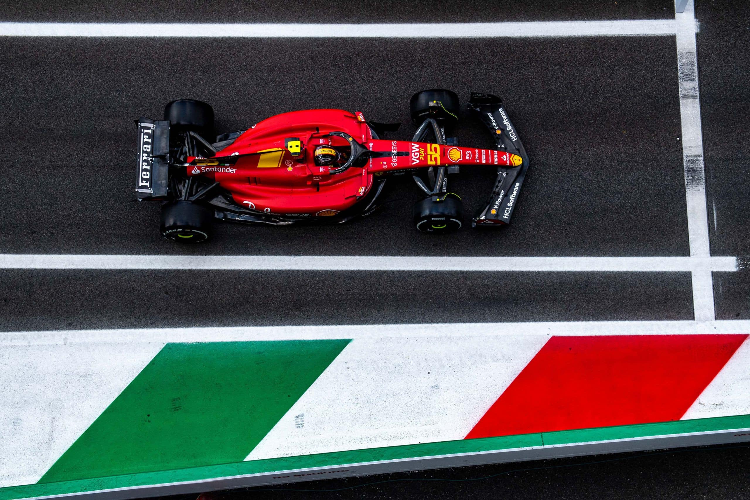 Ferrari Impress On Opening Day At Monza - Carlos Sainz