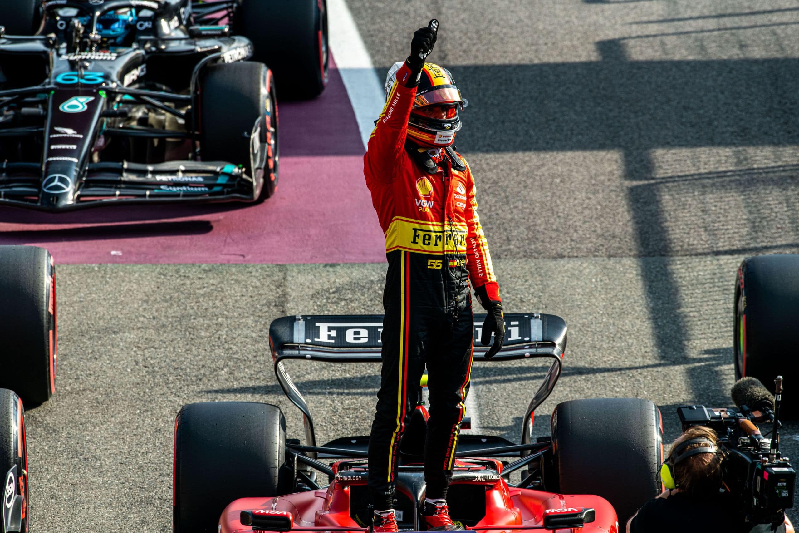 Carlos Sainz Scores Stunning Monza Pole