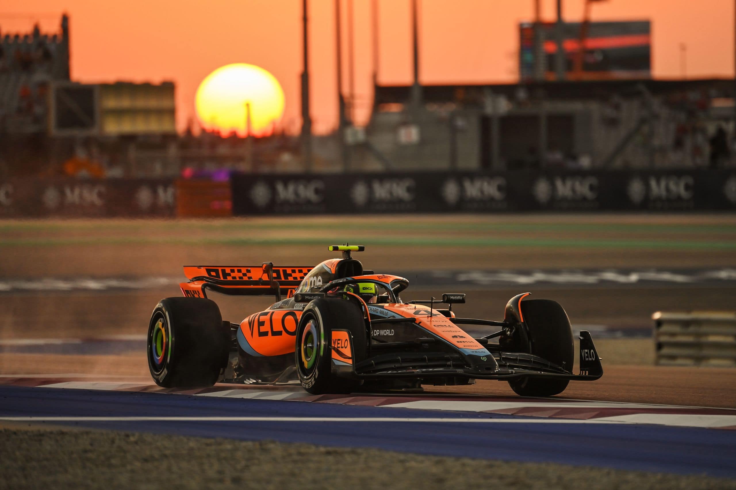 Lando Norris, McLaren MCL60, 2023 Qatar Grand Prix
