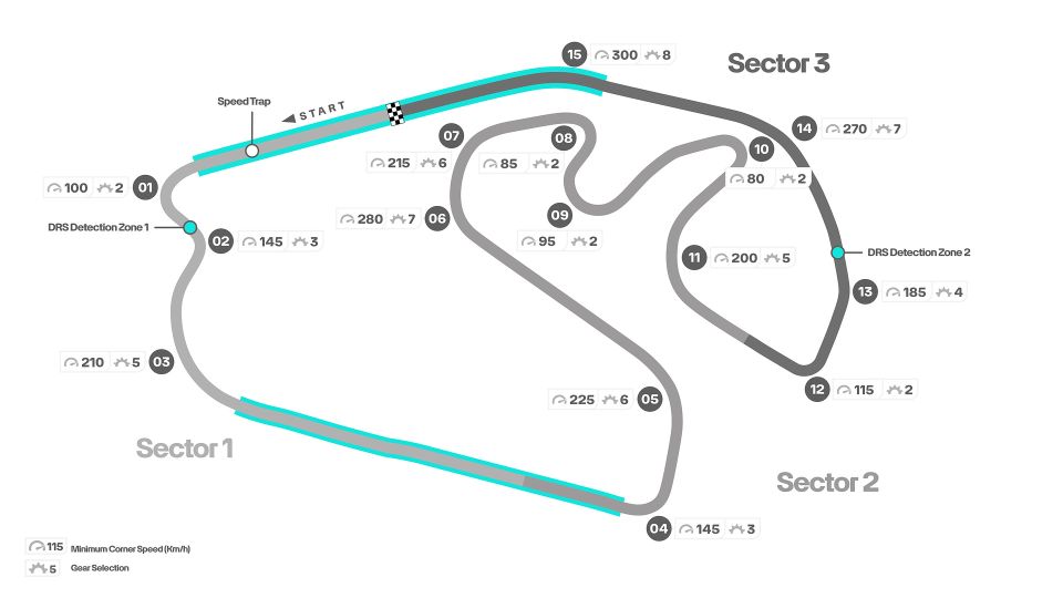 Formula 1 Circuit Maps | F1 Tracks Layout