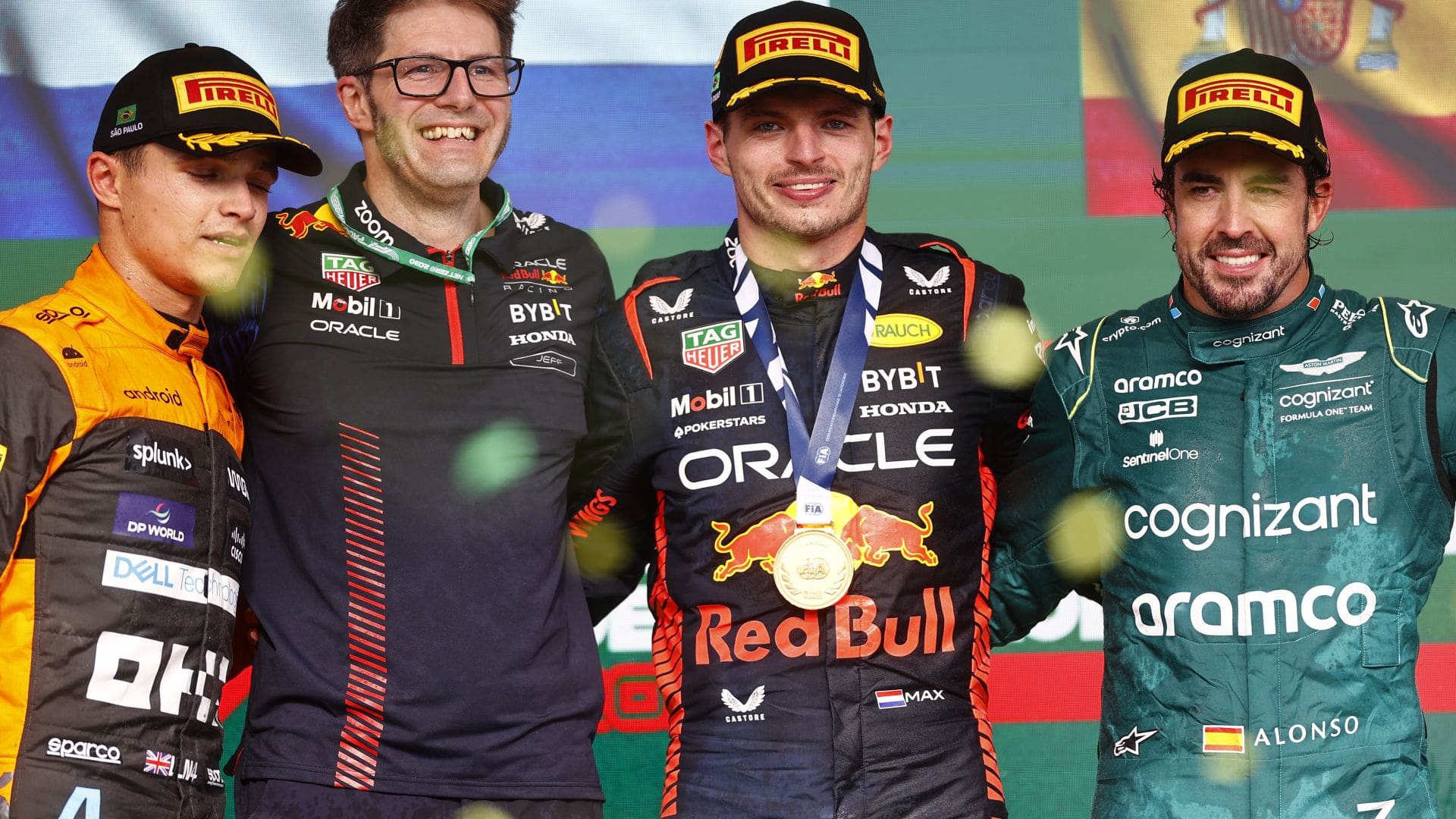 2023 Brazilian Grand Prix: Sunday Tyre Analysis - podium