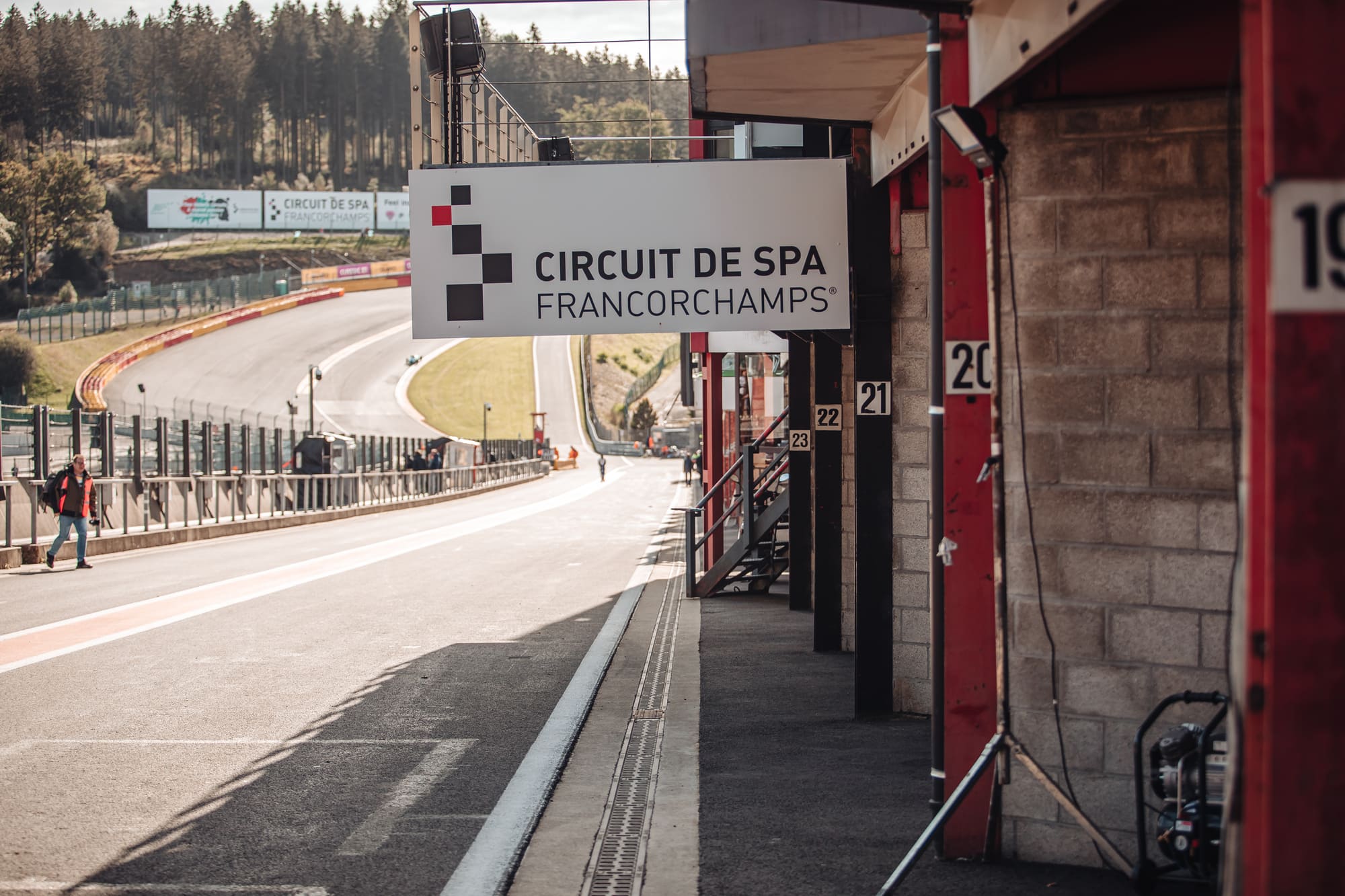 Francorchamps, Belgium October 2021: Reportage Of The 6 Hours Sp
