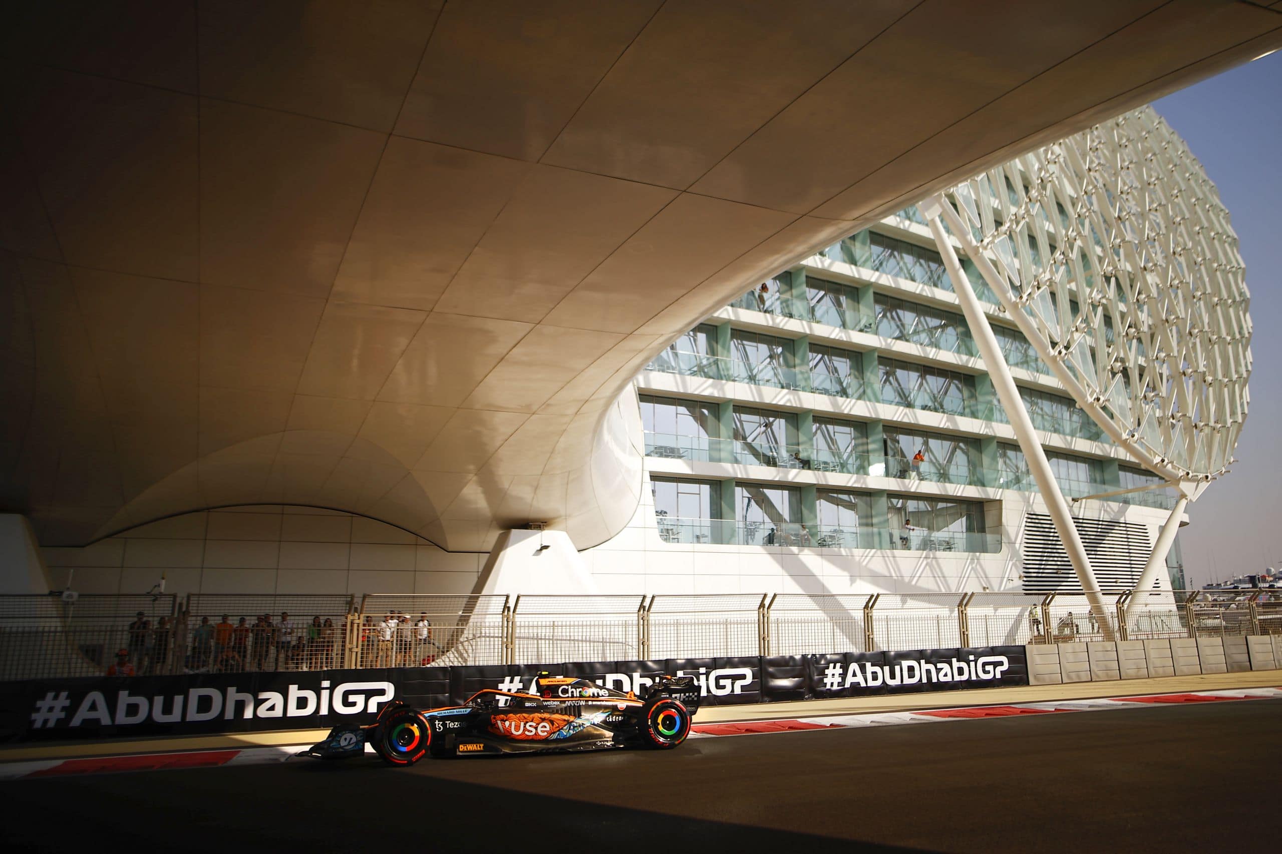 Lando Norris, McLaren MCL36 - Yas Marina Circuit