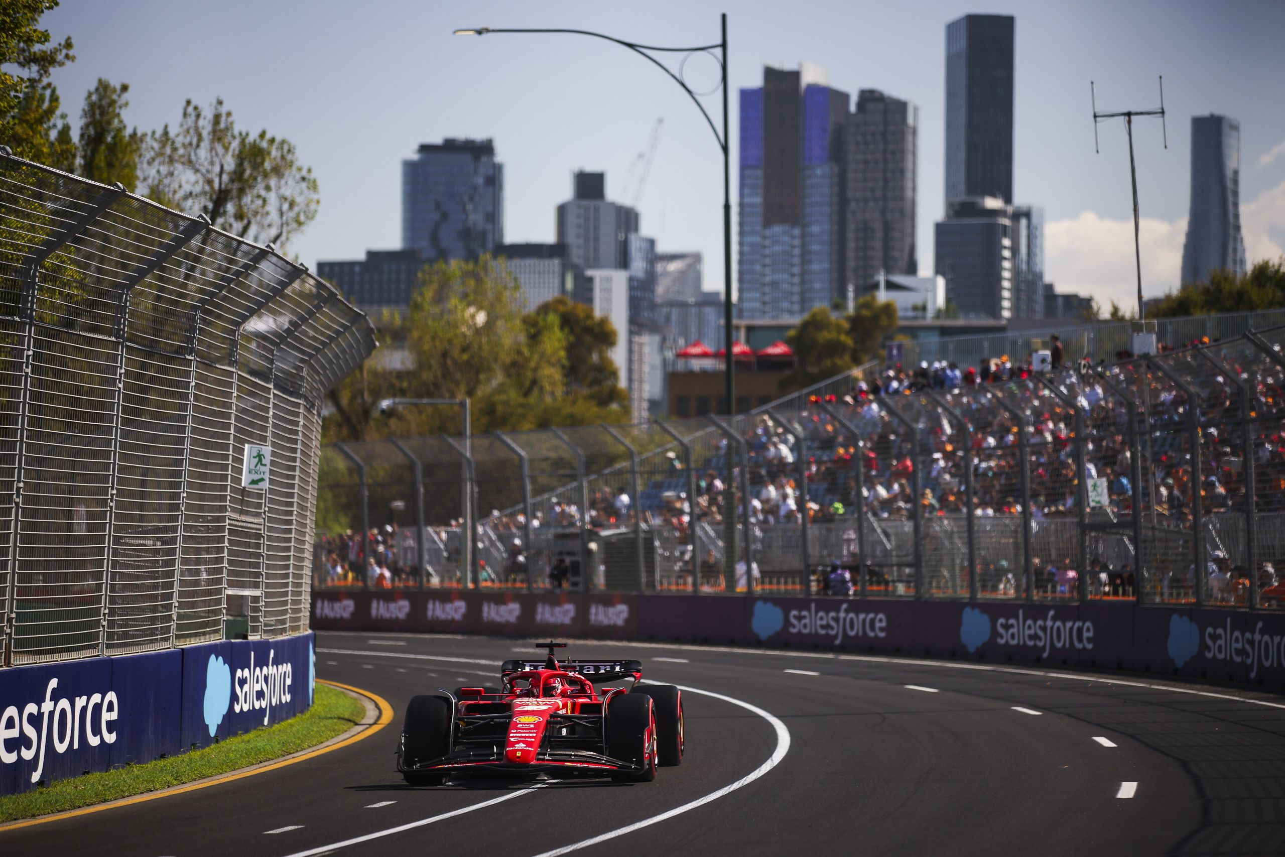 Charles Leclerc Makes A Fast Start In Melbourne