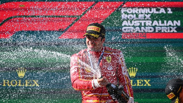 Smooth Drive From Carlos Sainz Gives Ferrari Stunning 1-2 In Melbourne