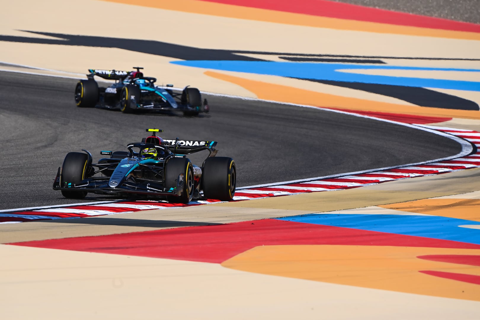 Lewis Hamilton Fastest On Opening Day Of 2024 F1 Season