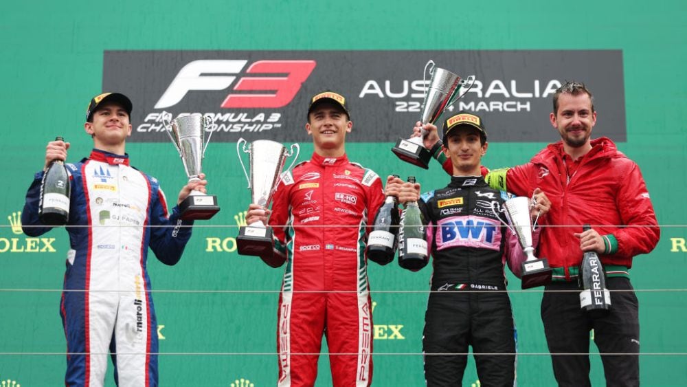 Beganovic secured his maiden F3 victory to move up the Championship standings