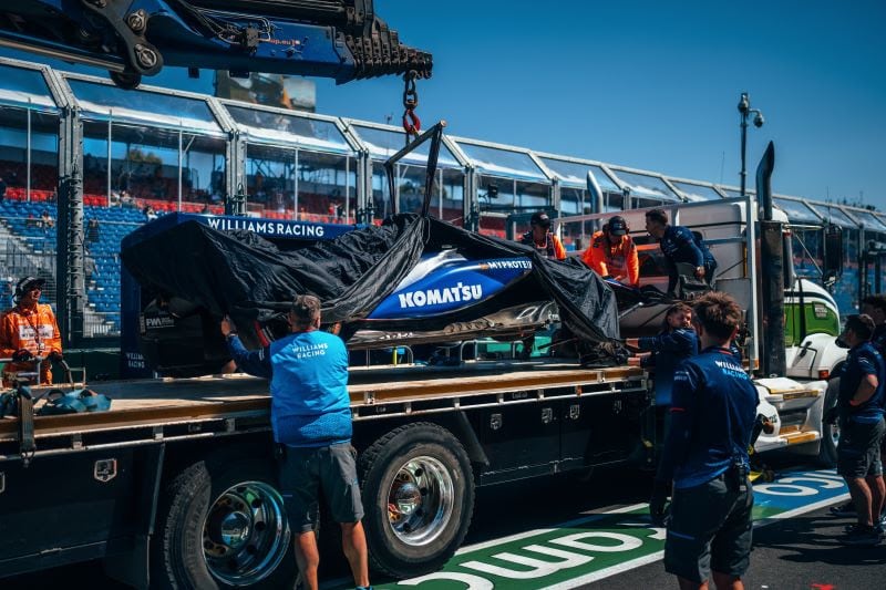 Alex Albon To Use Logan Sargeant's Car For Remainder Of Australian Grand Prix