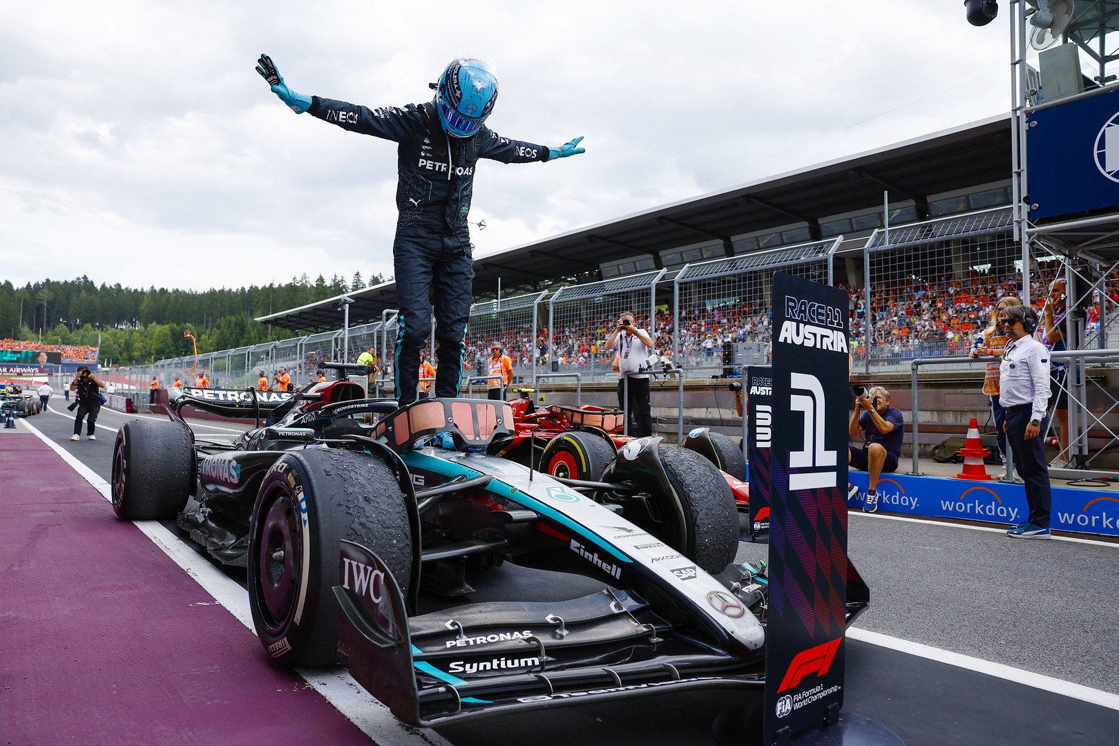 2024 Austrian Grand Prix, Sunday Lat Images