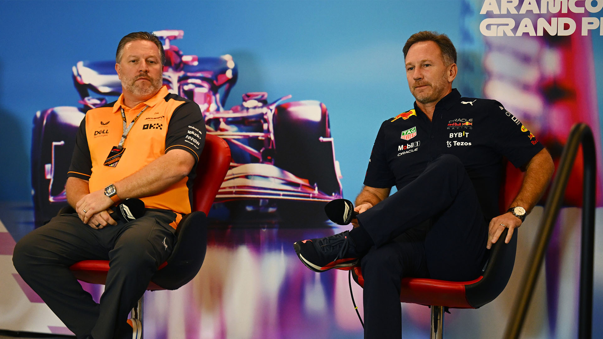 Zak Brown & Christian Horner