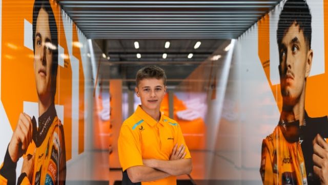 2023 World Junior Karting Champion Dries Van Langendonck joins the McLaren Driver Development programme