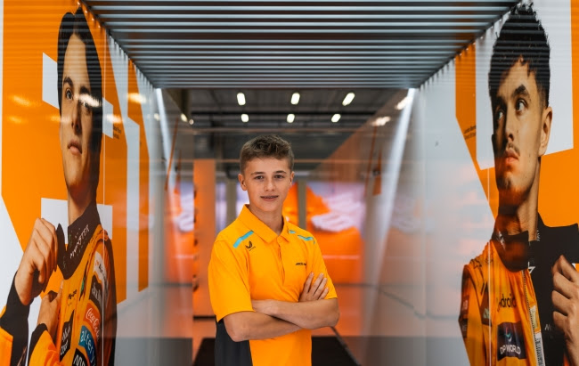 2023 World Junior Karting Champion Dries Van Langendonck joins the McLaren Driver Development programme