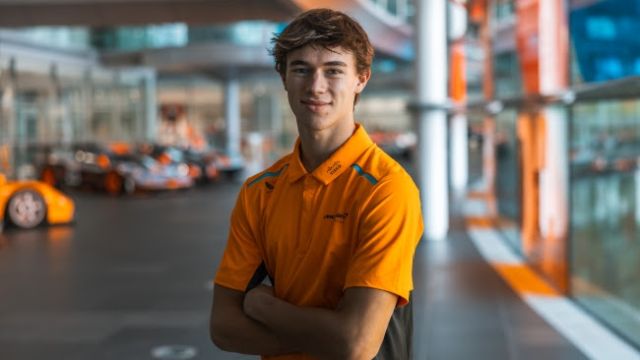 Brando Badoer joins McLaren Driver Development programme after team exercises option on the Italian driver