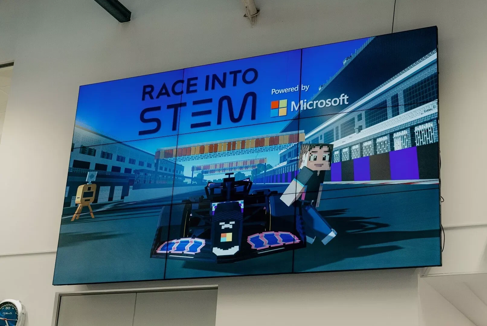 Alpine F1 Team Race Into STEM Through Minecraft Education