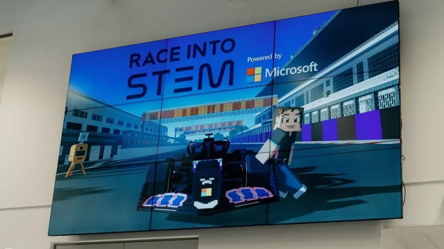 Alpine F1 Team Race Into STEM Through Minecraft Education