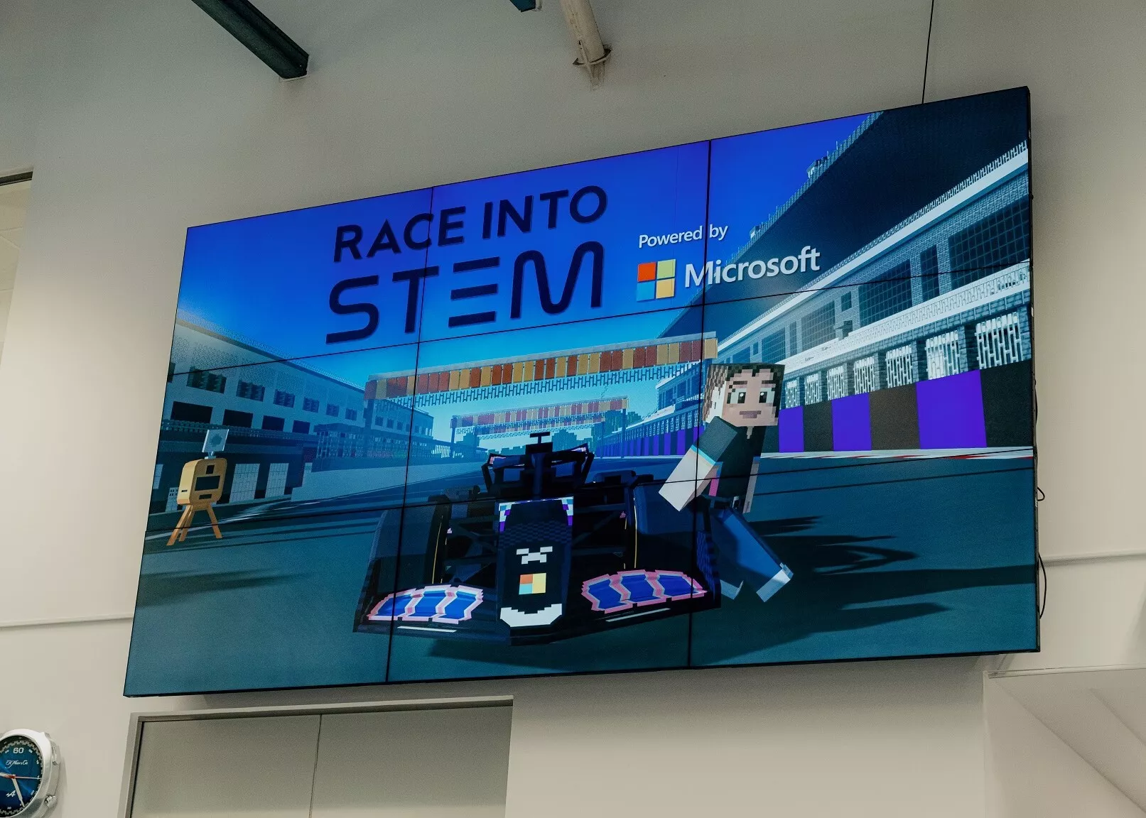 Alpine F1 Team Race Into STEM Through Minecraft Education