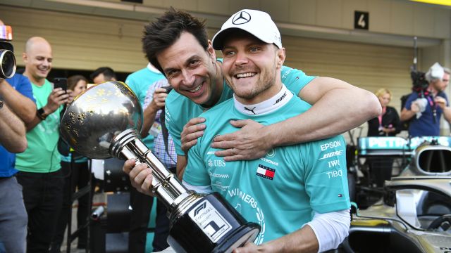 2019 Japanese Grand Prix, Sunday - Valtteri Bottas (image courtesy Mercedes)