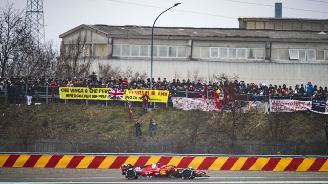 F1 Lewis Hamilton Tests Fiorano 01/2025