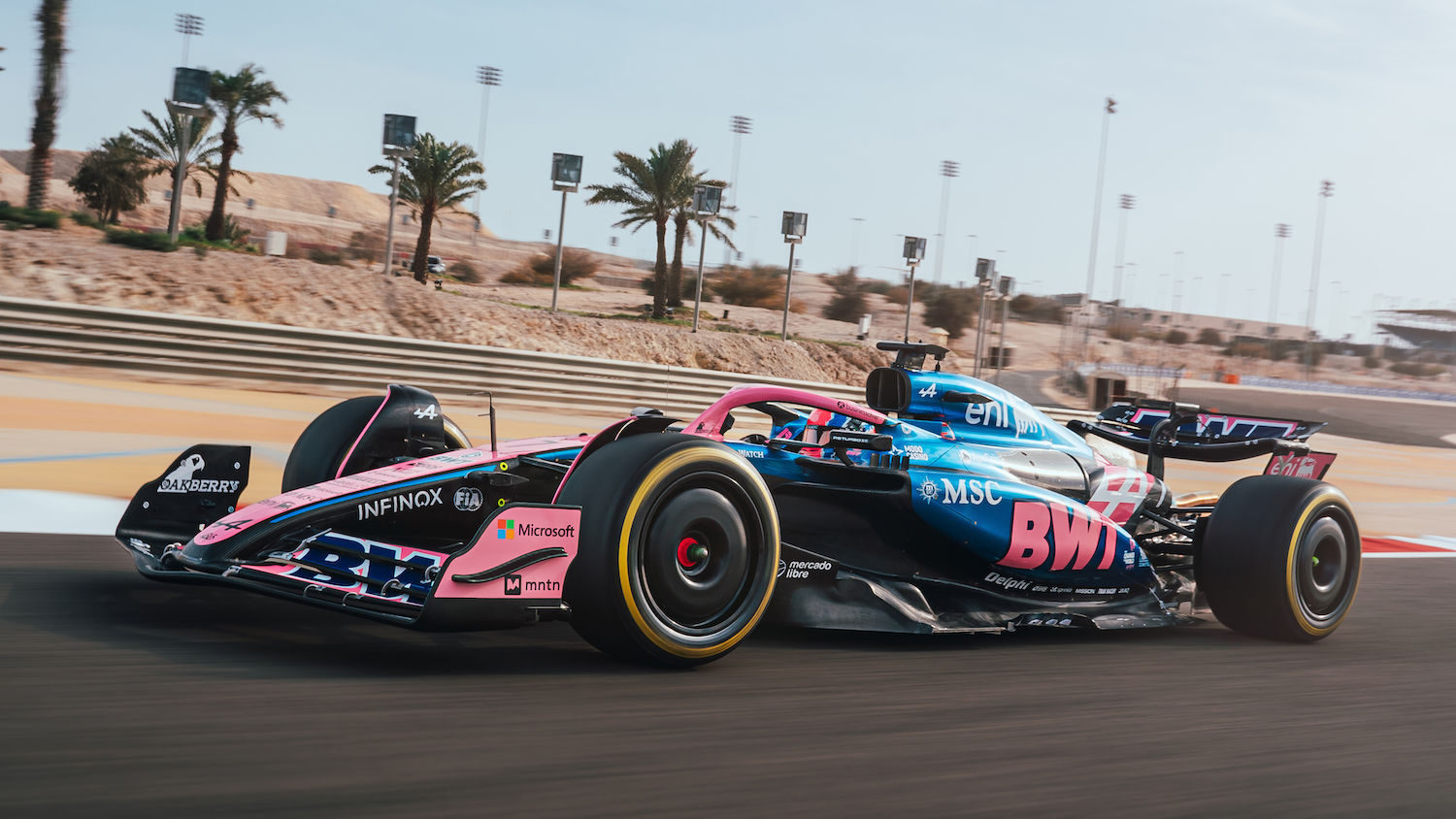 Bwt Alpine Formula One Team La525 Fait Ses Debuts En Piste Avec Pierre Et Jack Au Volant A Bahrein (7)