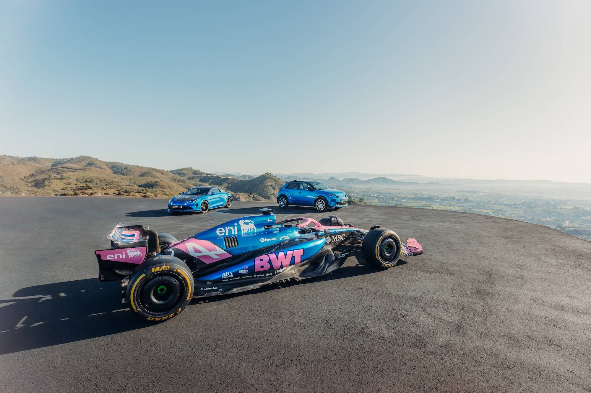 Bwt Alpine Formula One Team Unveils New Team Colours For 2025 Season And Rises Higher On Historic F175 Live Launch Day 2