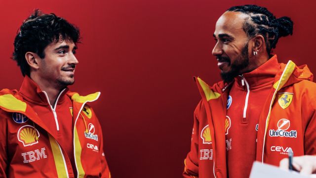 Charles Leclerc And Lewis Hamilton