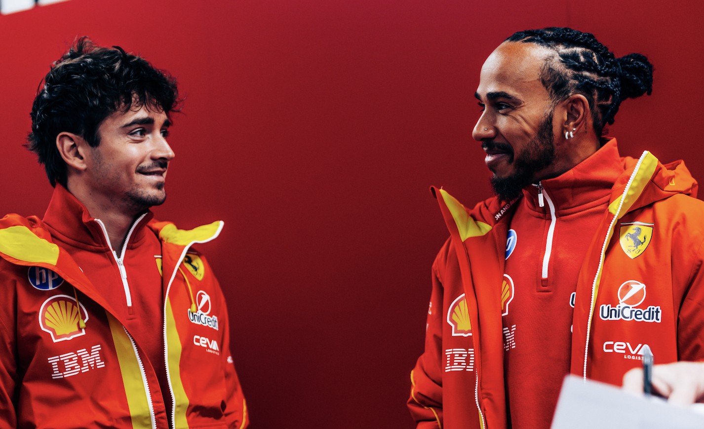 Charles Leclerc And Lewis Hamilton