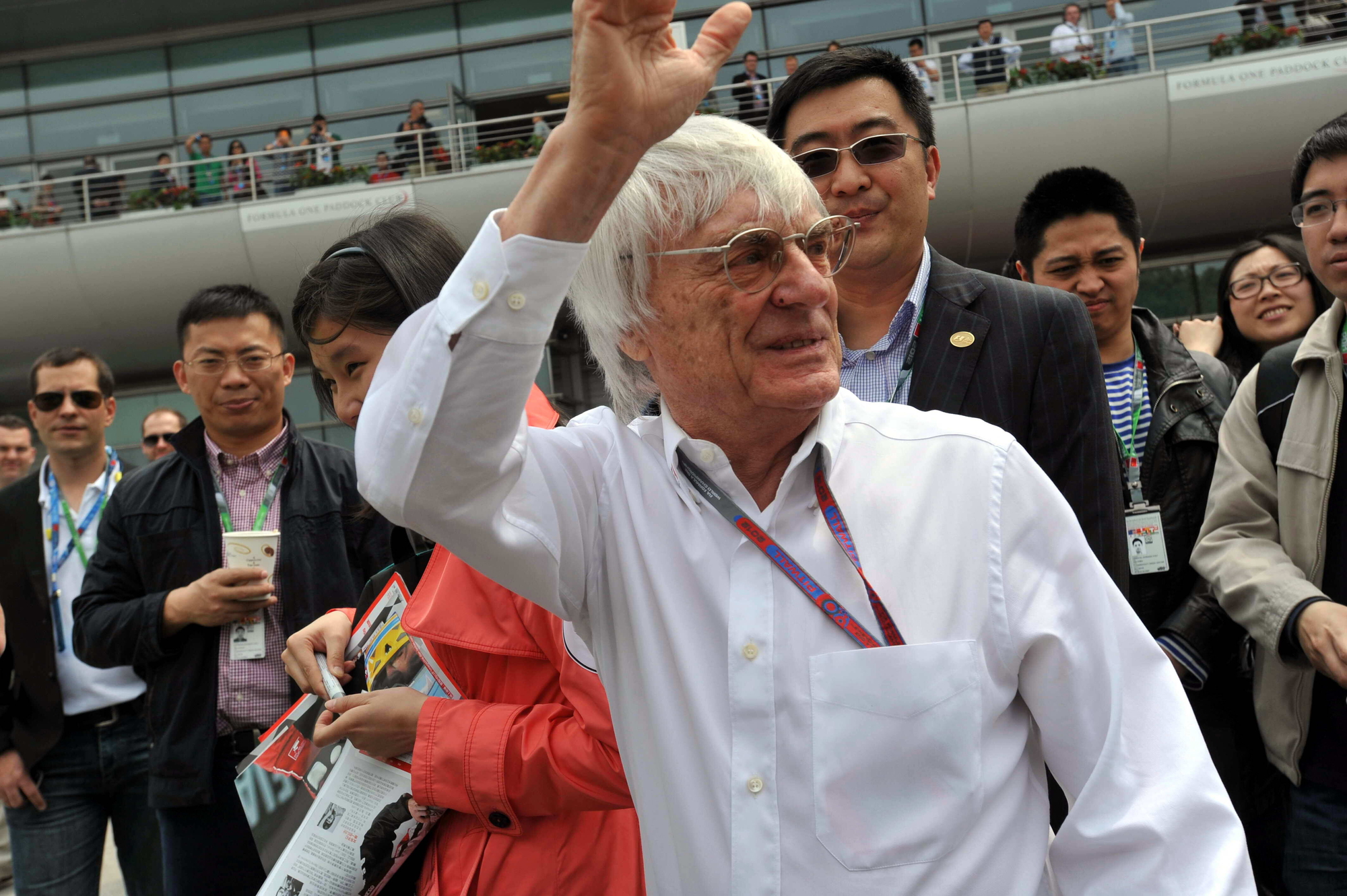 Bernie Ecclestone Highlights Chinese Grand Prix In Shanghai