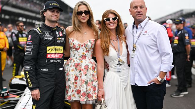 Colton Herta Riley Flynn With Cassidy And Dan Towriss 108th Running Of The Indianapolis 500 By James Black Large Image Without Watermark M107305