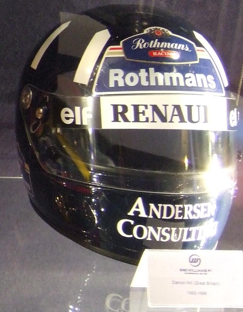 Damon Hill Helmet