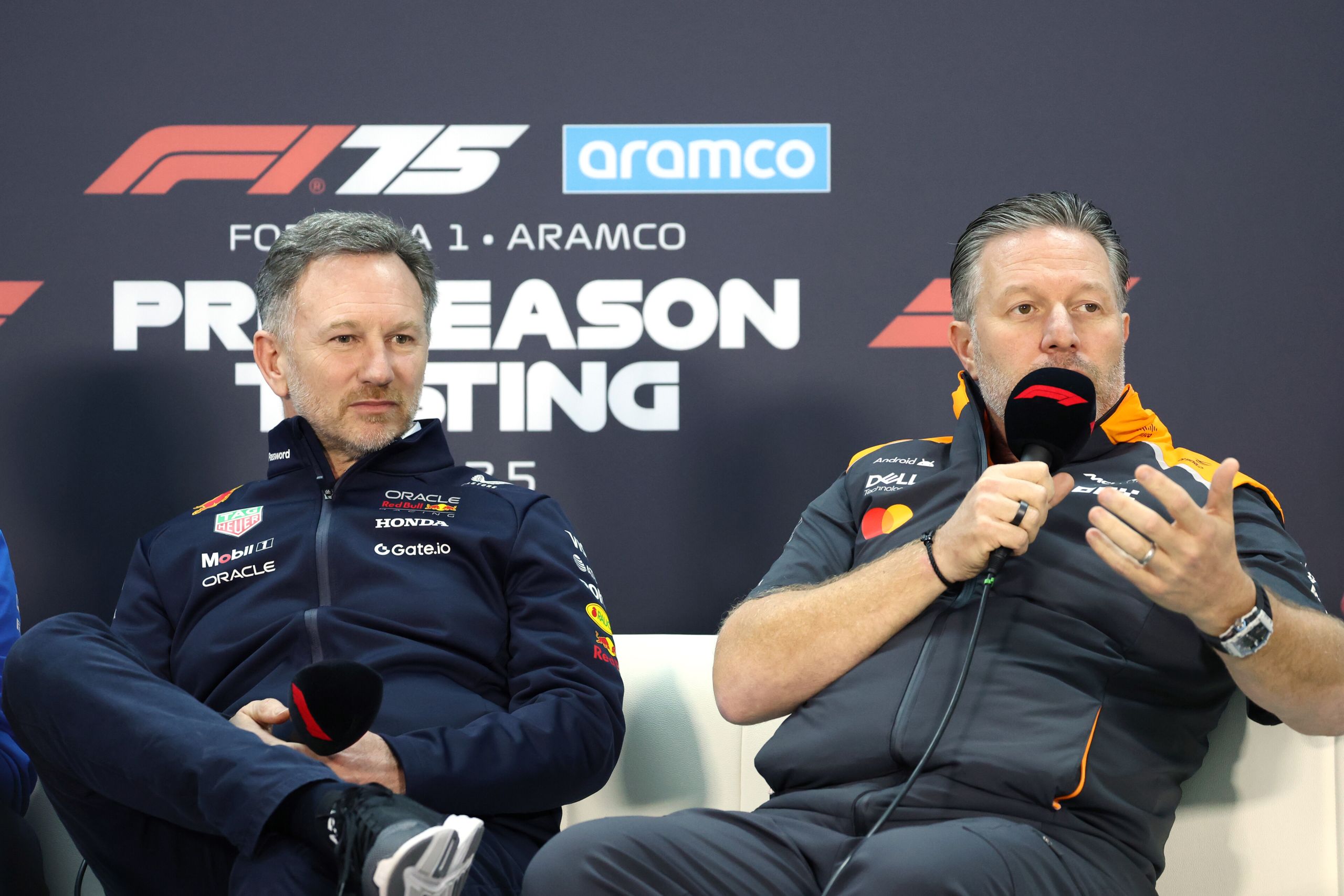 Zak Brown & Christian Horner