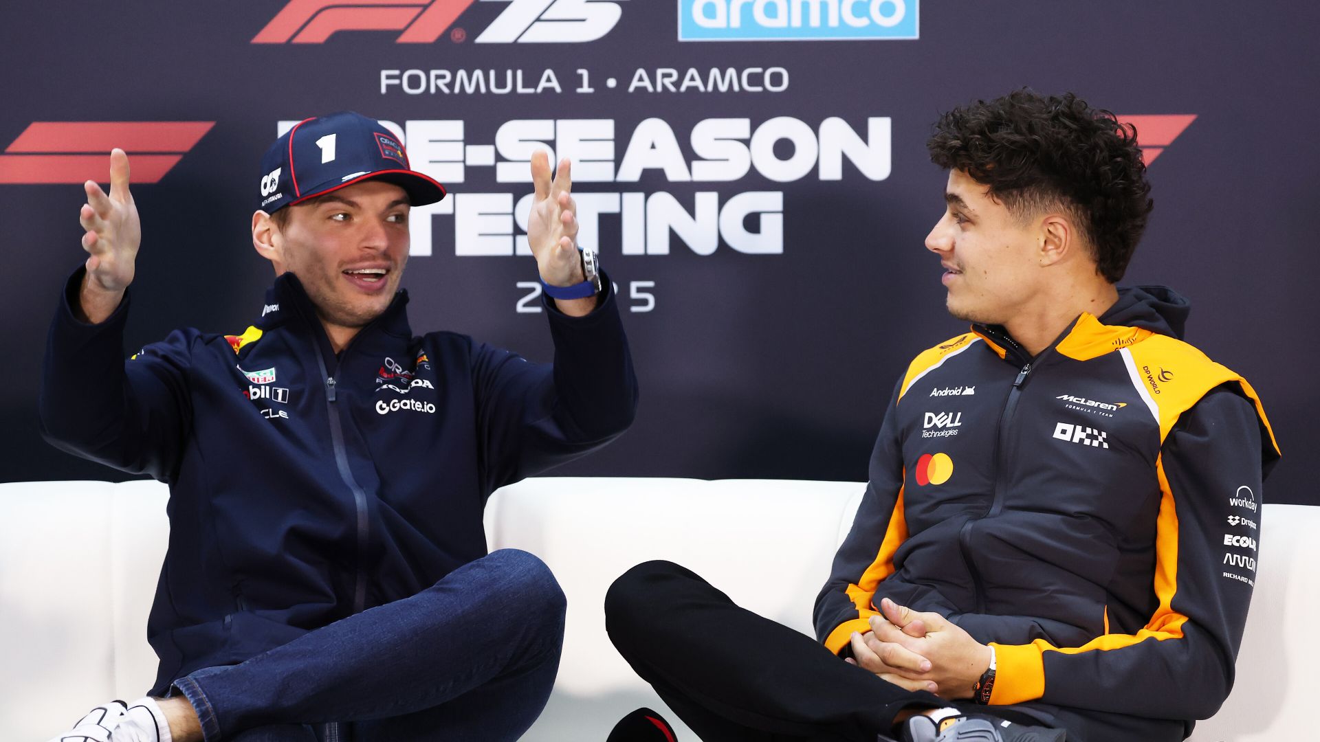 Max Verstappen &amp; Lando Norris