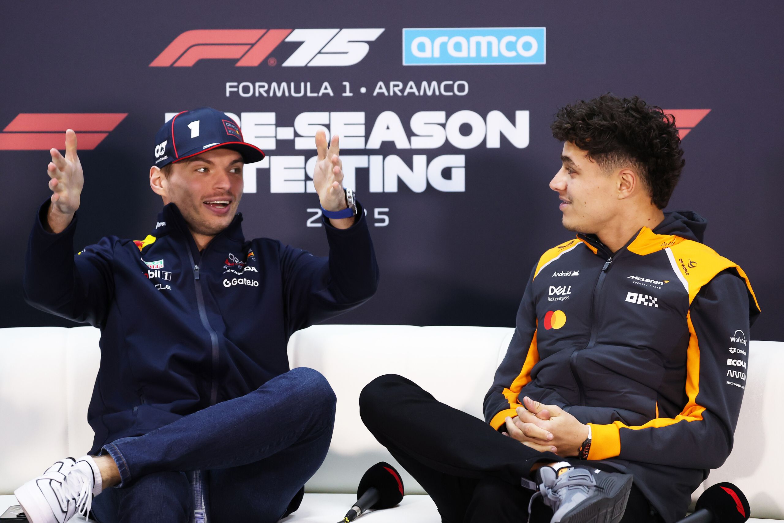 Max Verstappen & Lando Norris