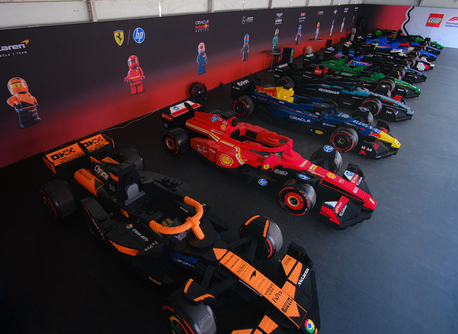 All 10 Full Size Lego Cars Credit Xavier Aaronson 2