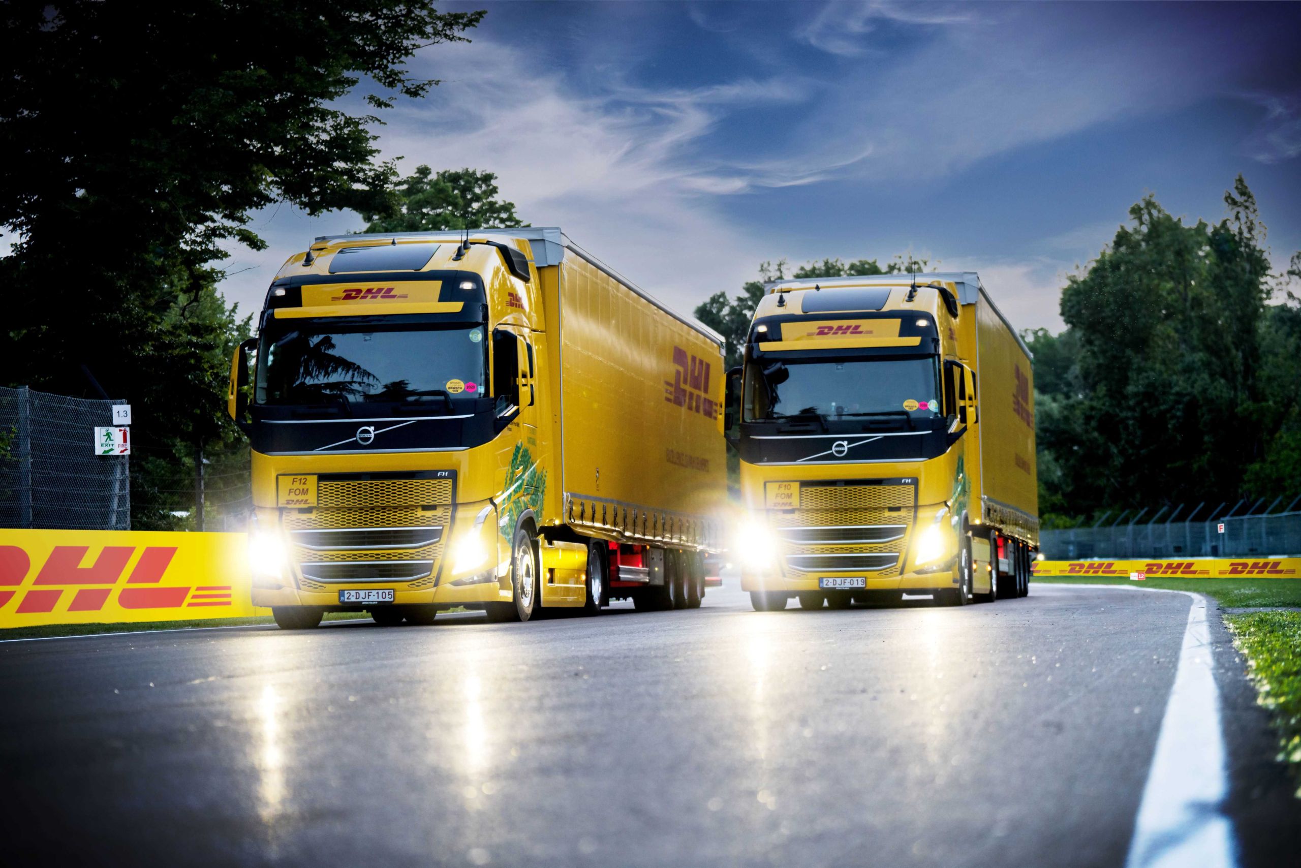 Dhl Biofuel Trucks