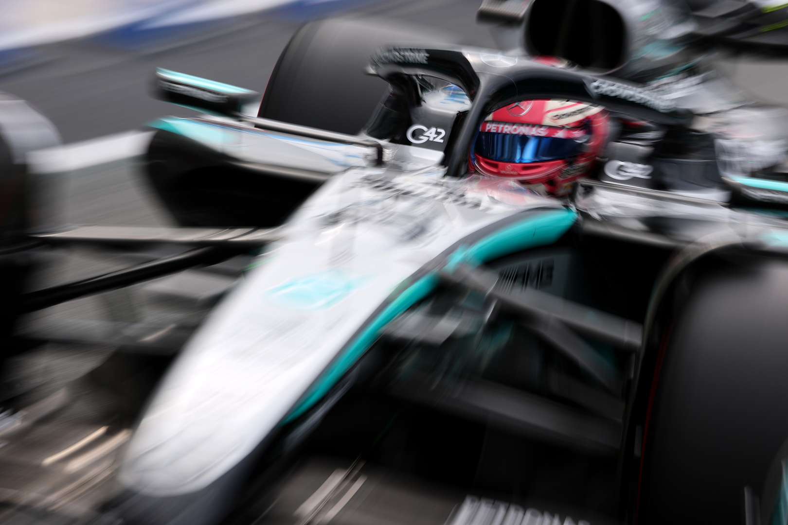 2025 Miami Grand Prix, Saturday - George Russell (image courtesy LAT Images)