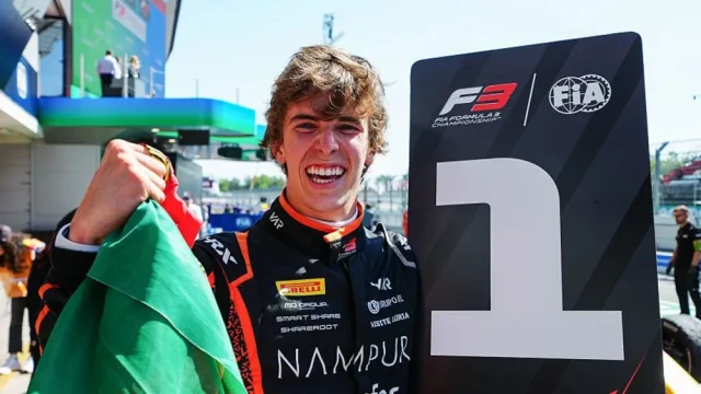 Sprint Race Ivan Domingues Takes Maiden F3 Victory In Var 1 2 At Barcelona