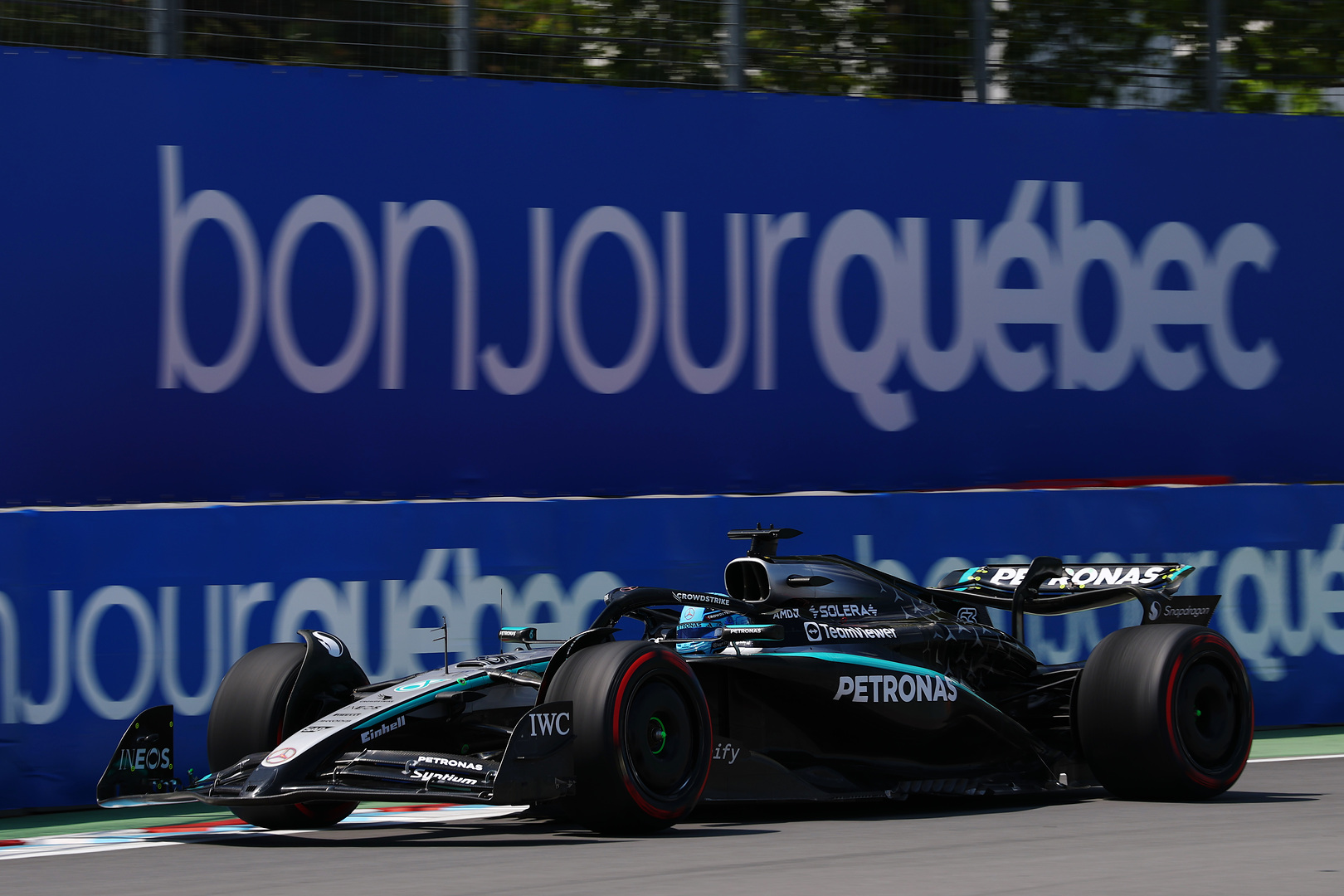 2025 Canadian Grand Prix, George Russell (image courtesy Mercedes)