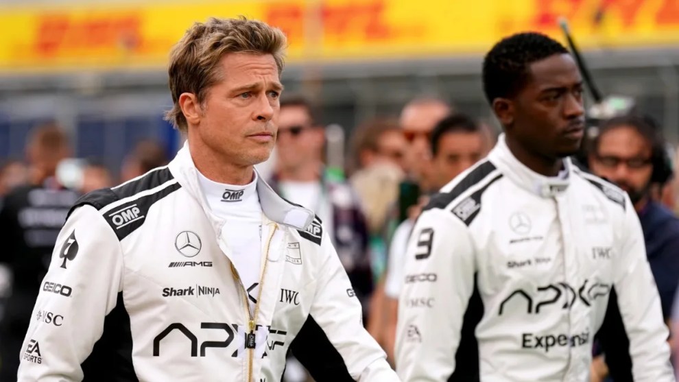 F1 The Movie Brad Pitt Damson Idris